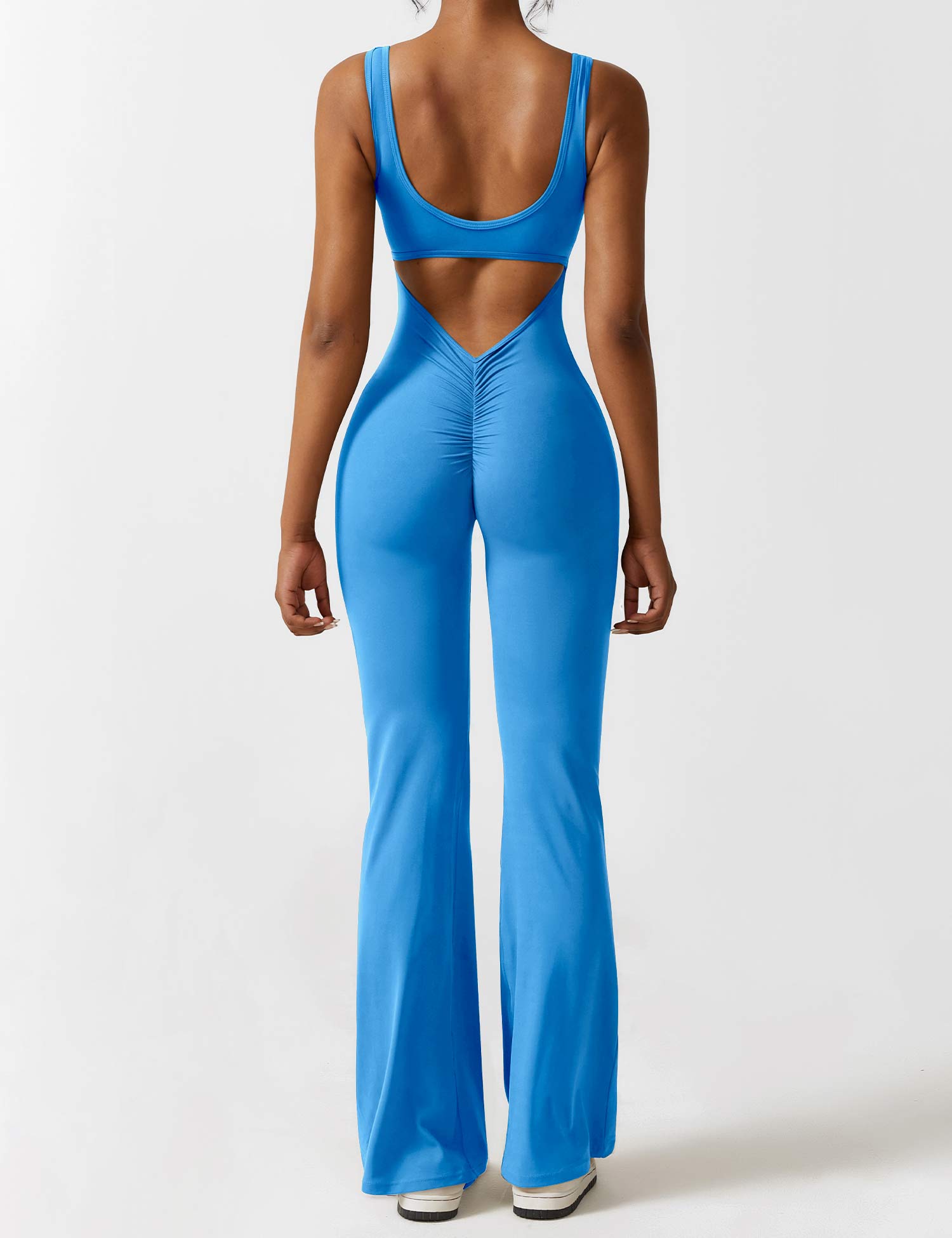 Yeoreo Lizvette uitlopende jumpsuit