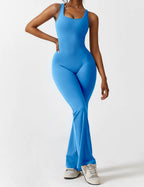 Yeoreo Lizvette uitlopende jumpsuit