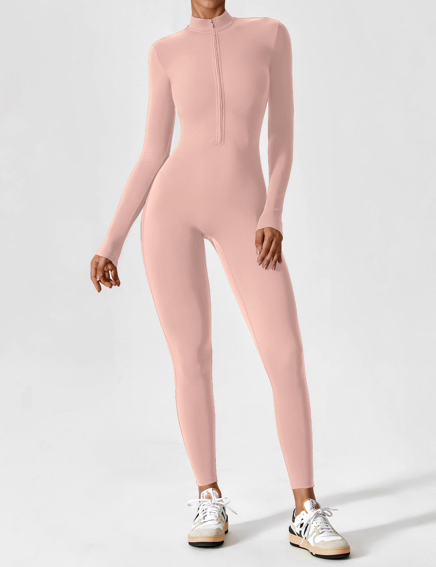 Yeoreo jumpsuit met lange mouwen en rits