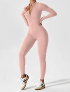 Yeoreo jumpsuit met lange mouwen en rits