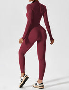 Yeoreo jumpsuit met lange mouwen en rits