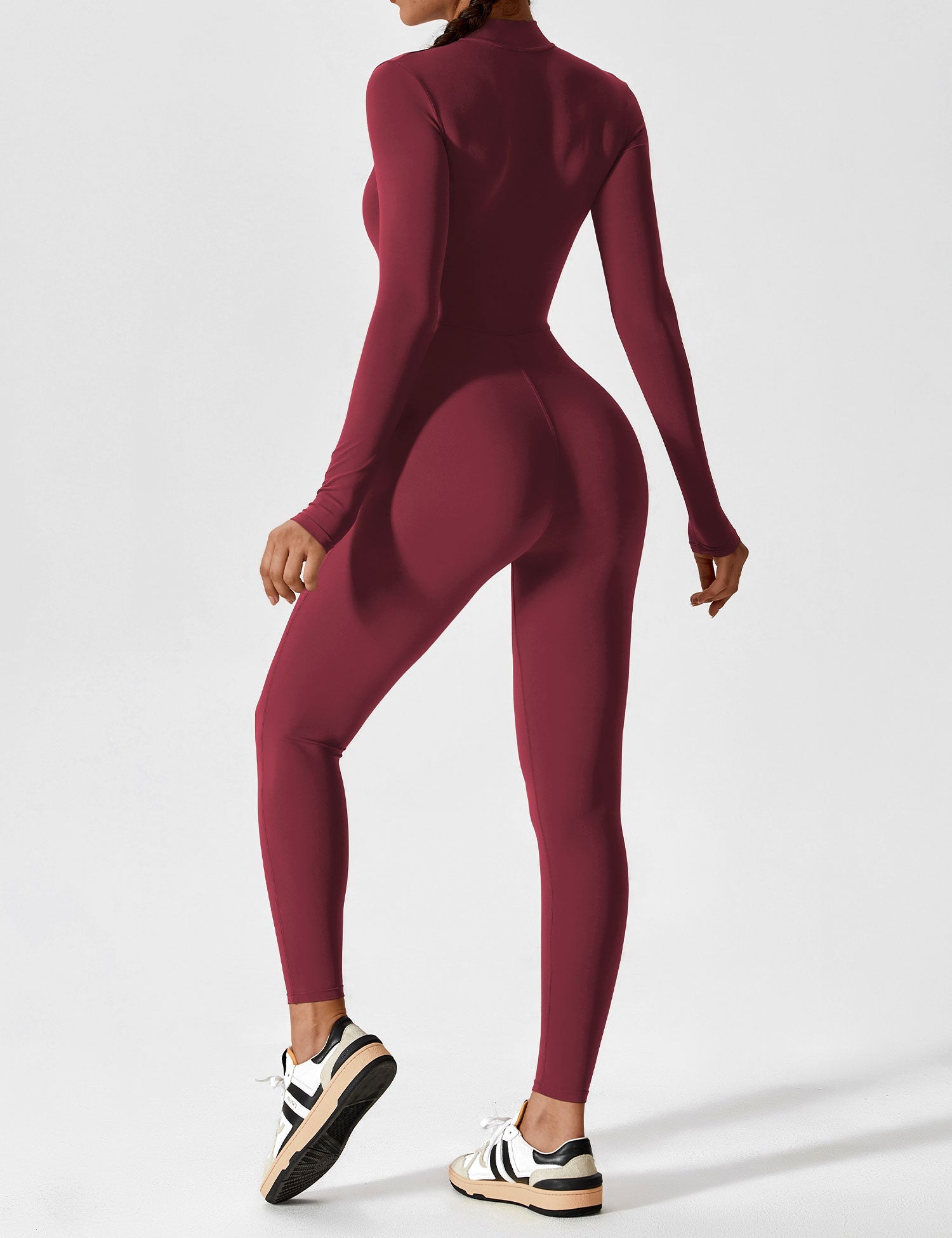 Yeoreo jumpsuit met lange mouwen en rits
