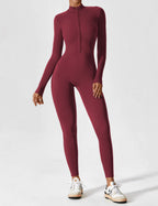 Yeoreo jumpsuit met lange mouwen en rits