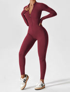 Yeoreo jumpsuit met lange mouwen en rits