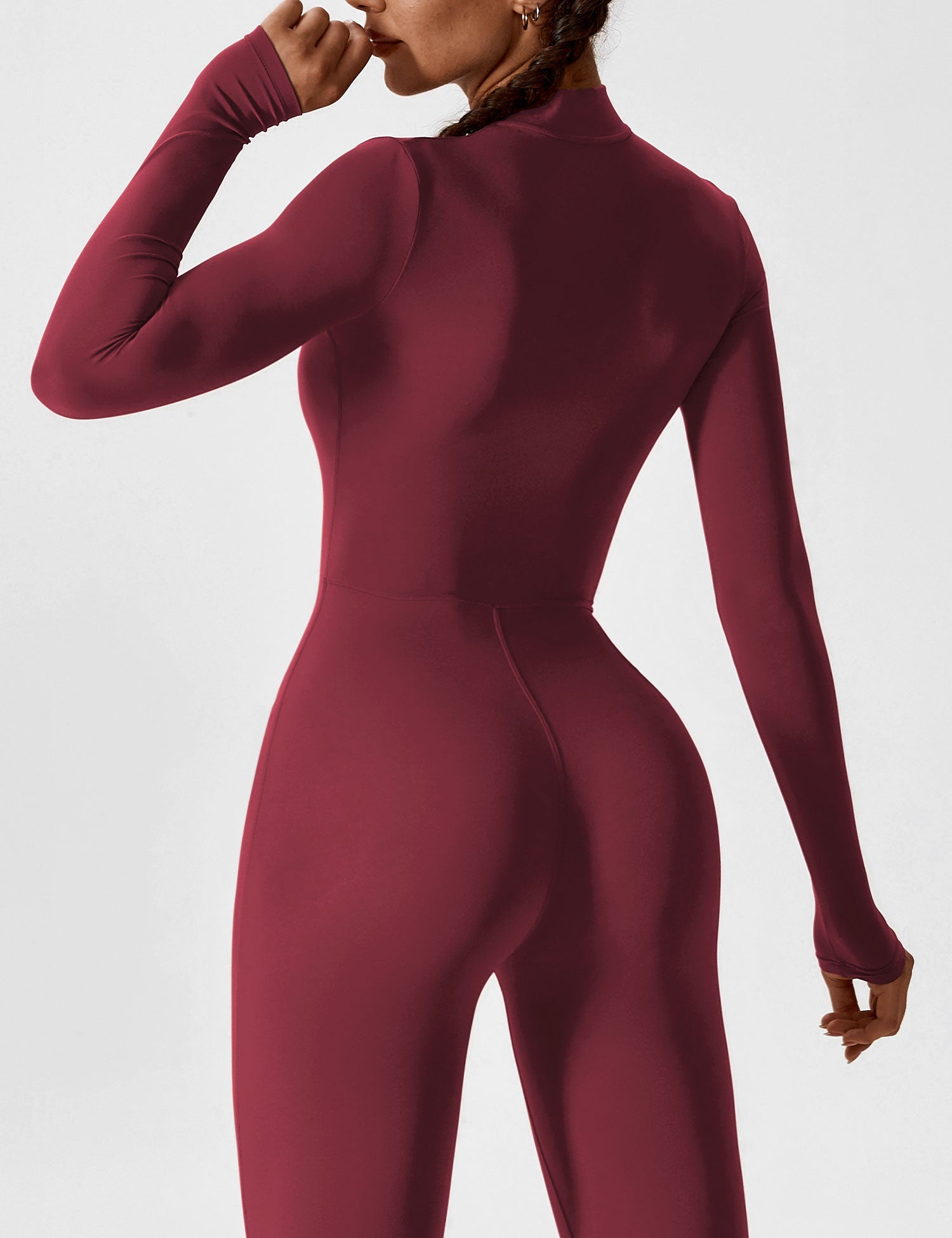 Yeoreo jumpsuit met lange mouwen en rits