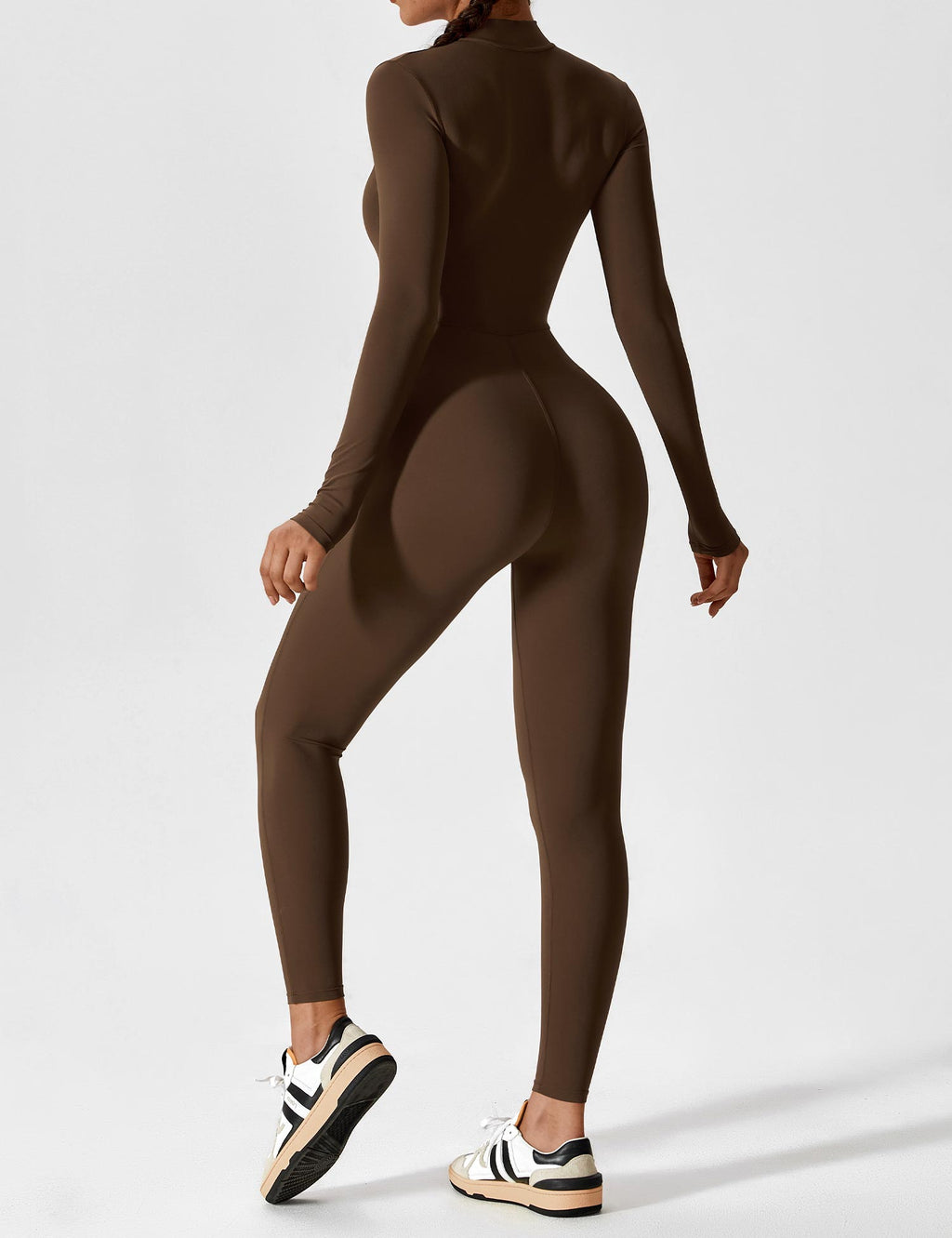 Yeoreo jumpsuit met lange mouwen en rits
