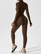 Yeoreo jumpsuit met lange mouwen en rits