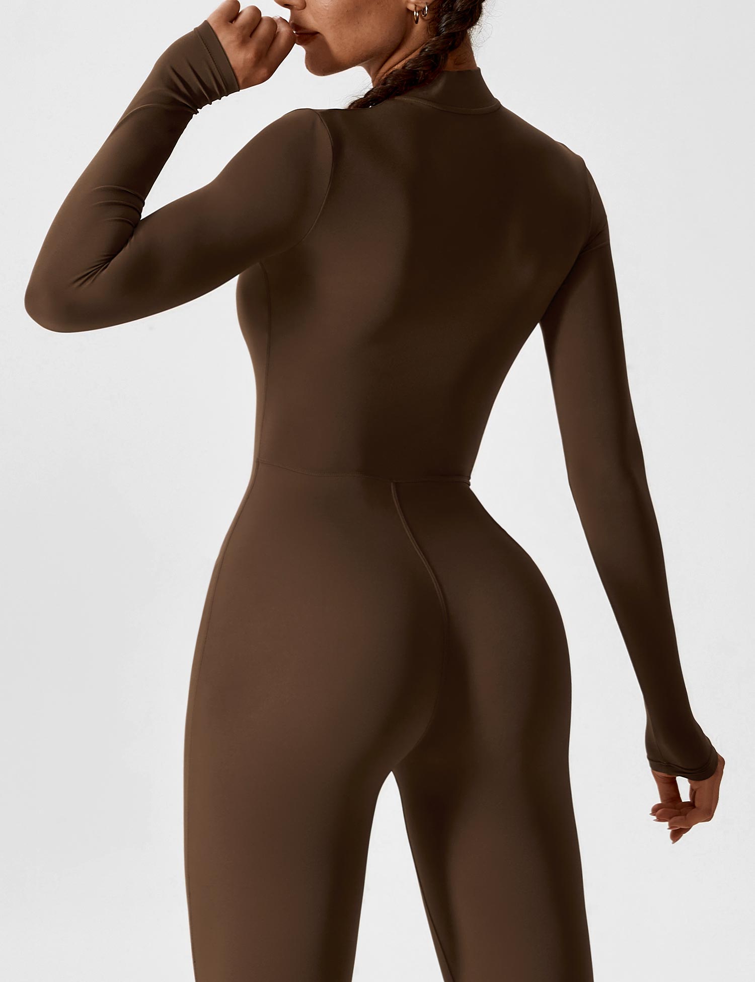 Yeoreo jumpsuit met lange mouwen en rits