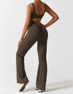 Yeoreo Lizvette uitlopende jumpsuit