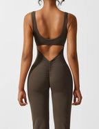 Yeoreo Lizvette uitlopende jumpsuit
