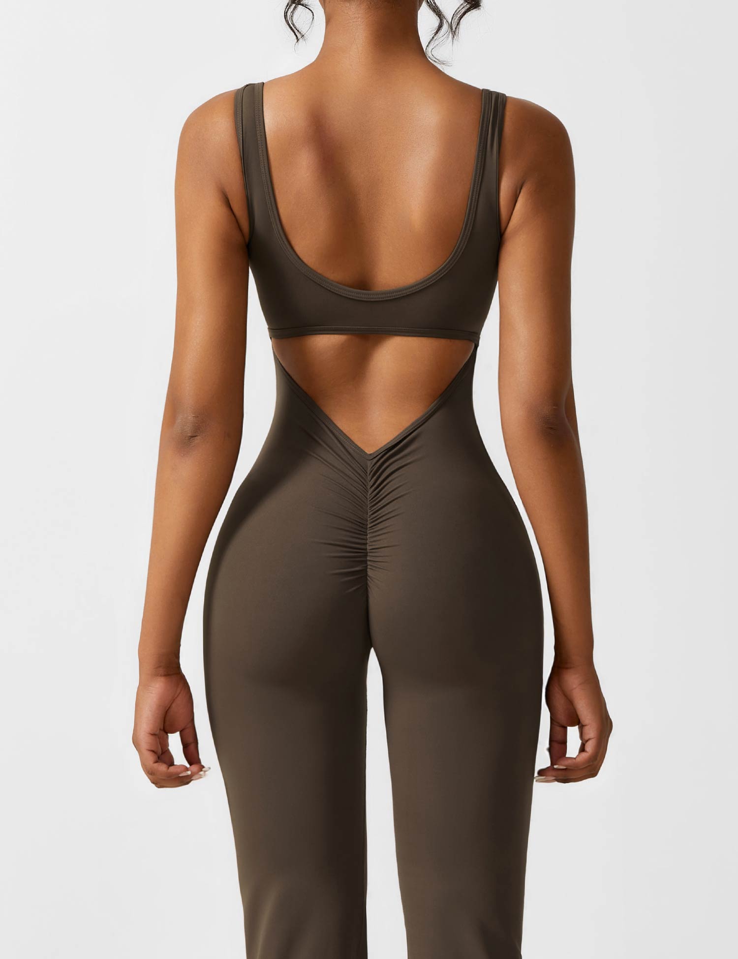 Yeoreo Lizvette uitlopende jumpsuit