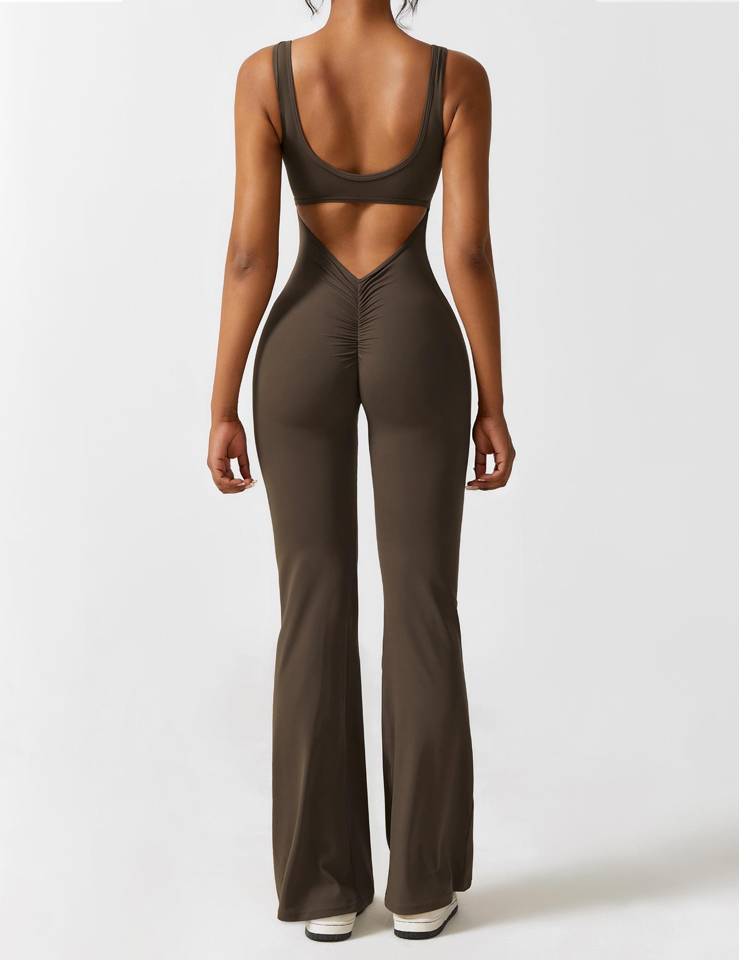 Yeoreo Lizvette uitlopende jumpsuit