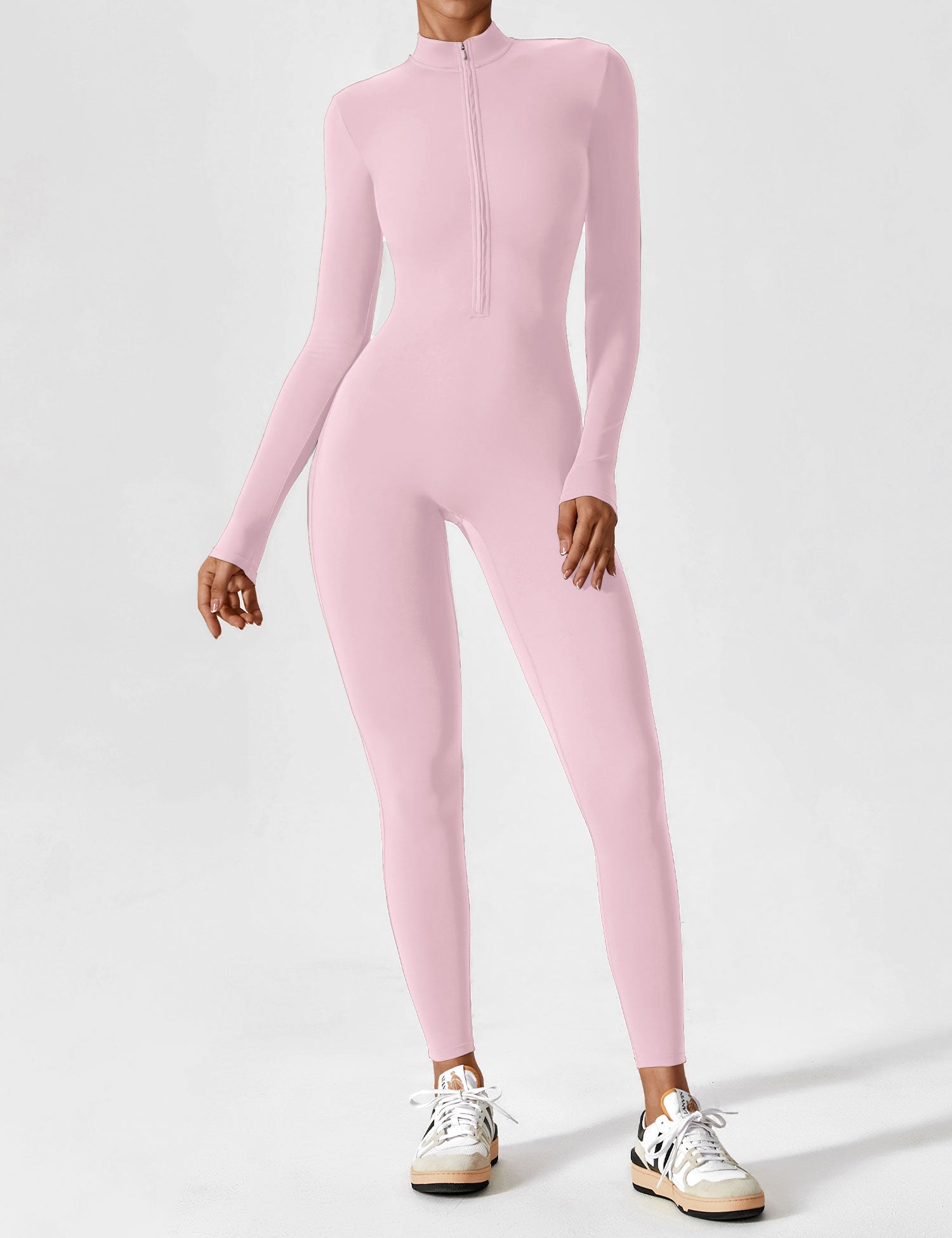 Yeoreo jumpsuit met lange mouwen en rits
