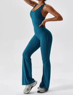 Yeoreo Rugloze Uitlopende Jumpsuit