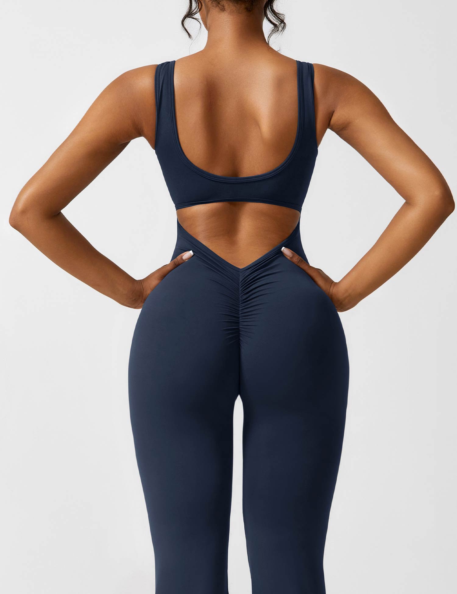 Yeoreo Lizvette uitlopende jumpsuit
