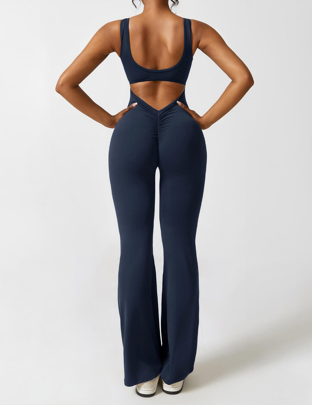Yeoreo Lizvette uitlopende jumpsuit