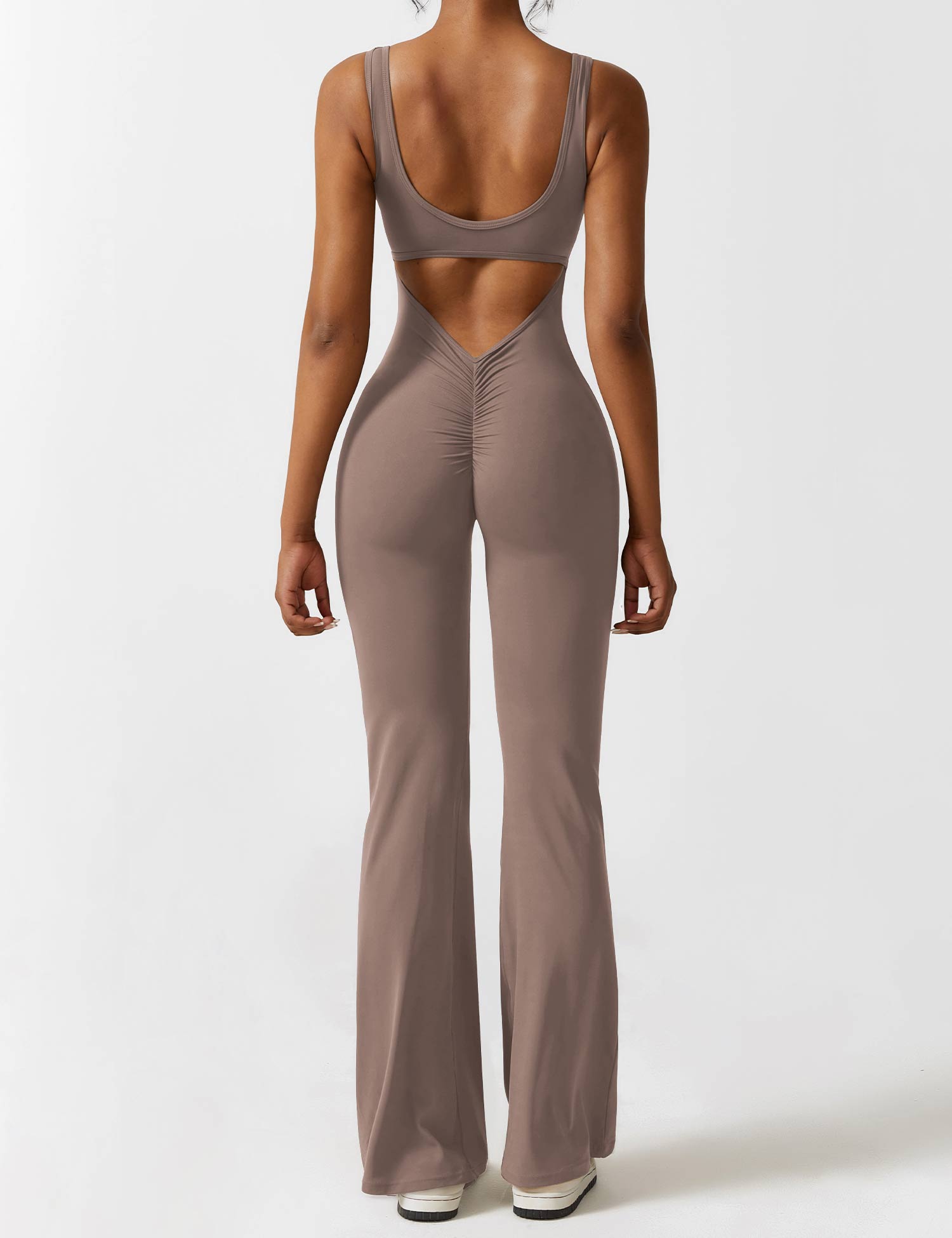 Yeoreo Lizvette uitlopende jumpsuit