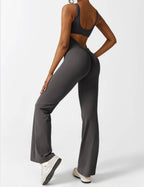 Yeoreo Lizvette uitlopende jumpsuit