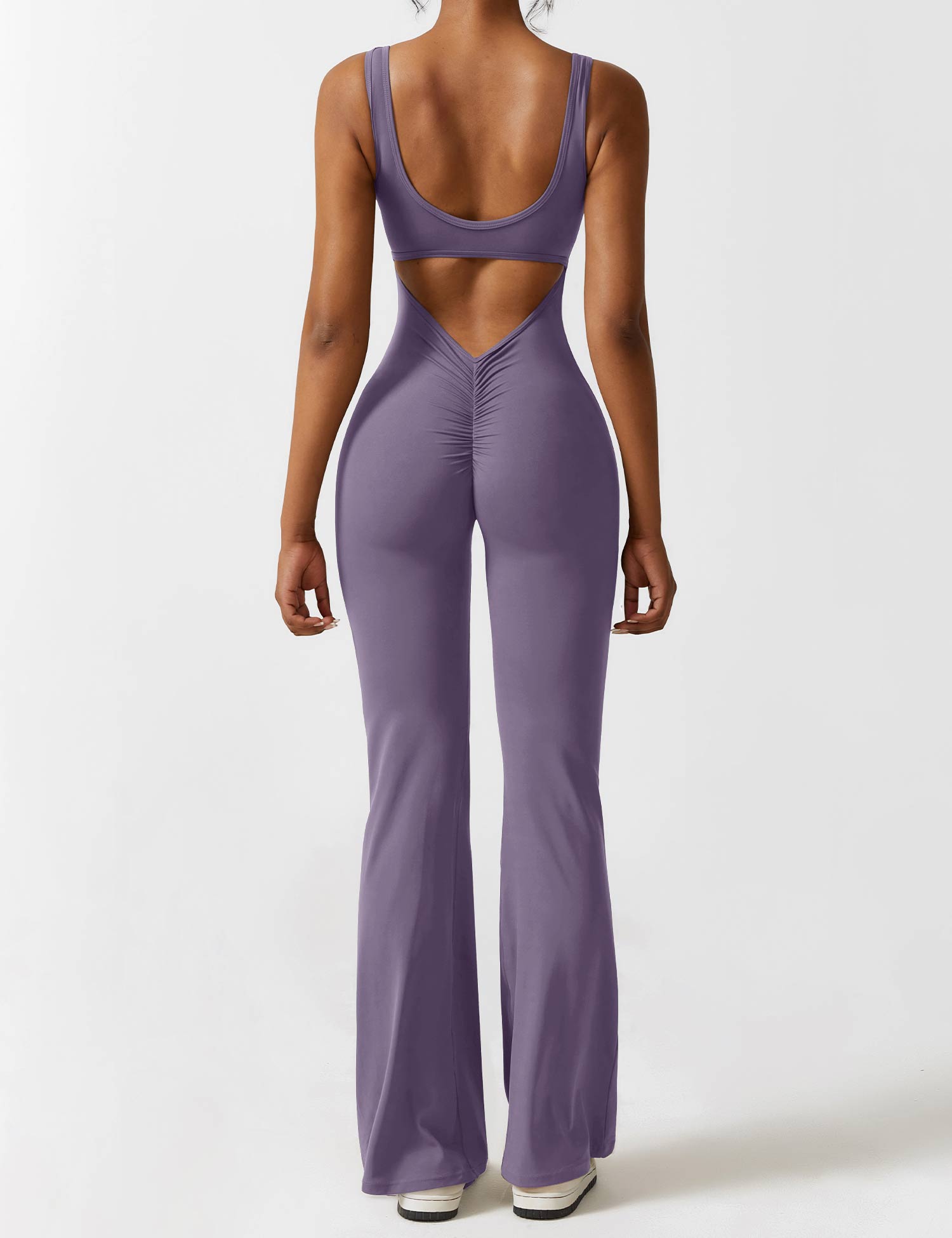 Yeoreo Lizvette uitlopende jumpsuit