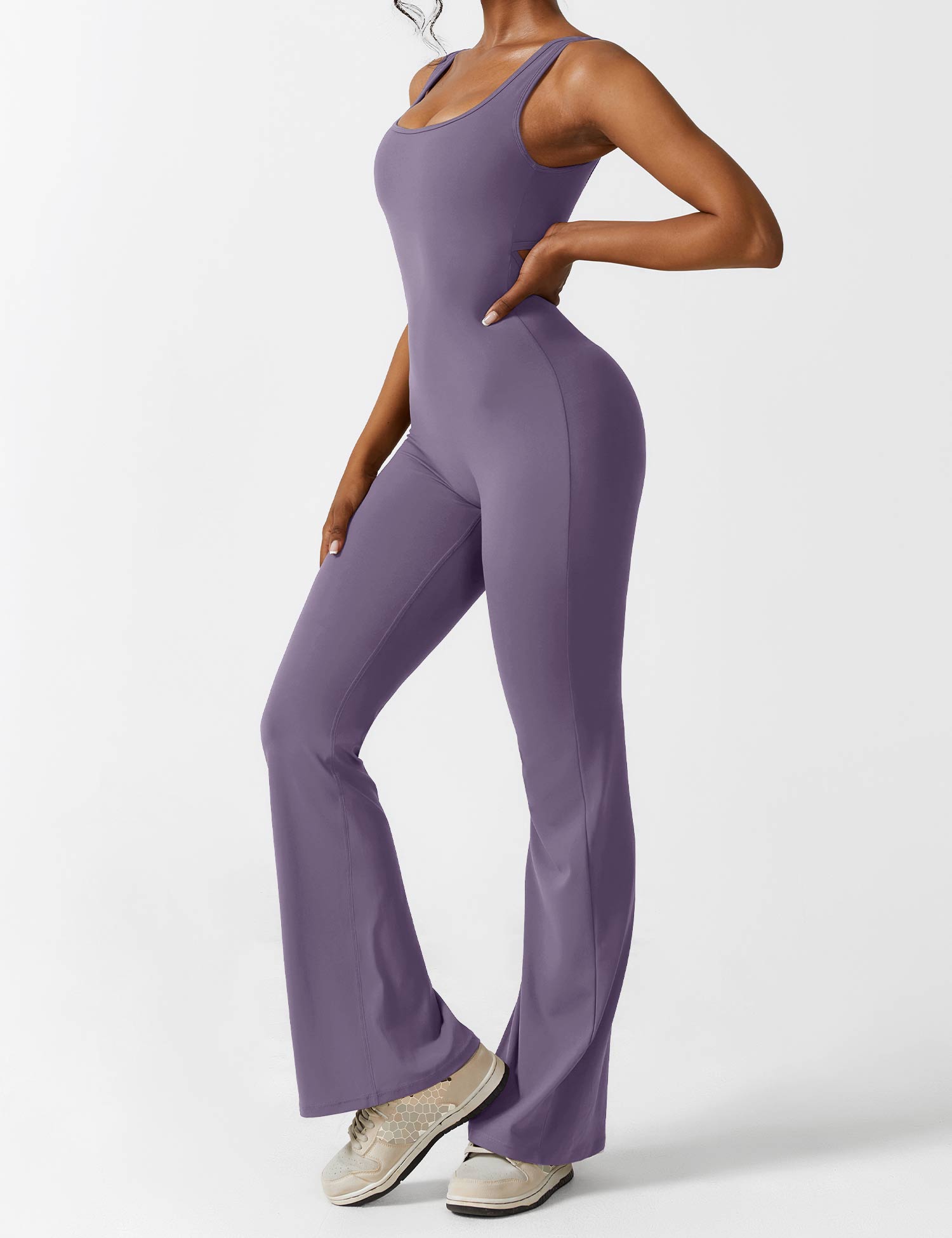 Yeoreo Lizvette uitlopende jumpsuit