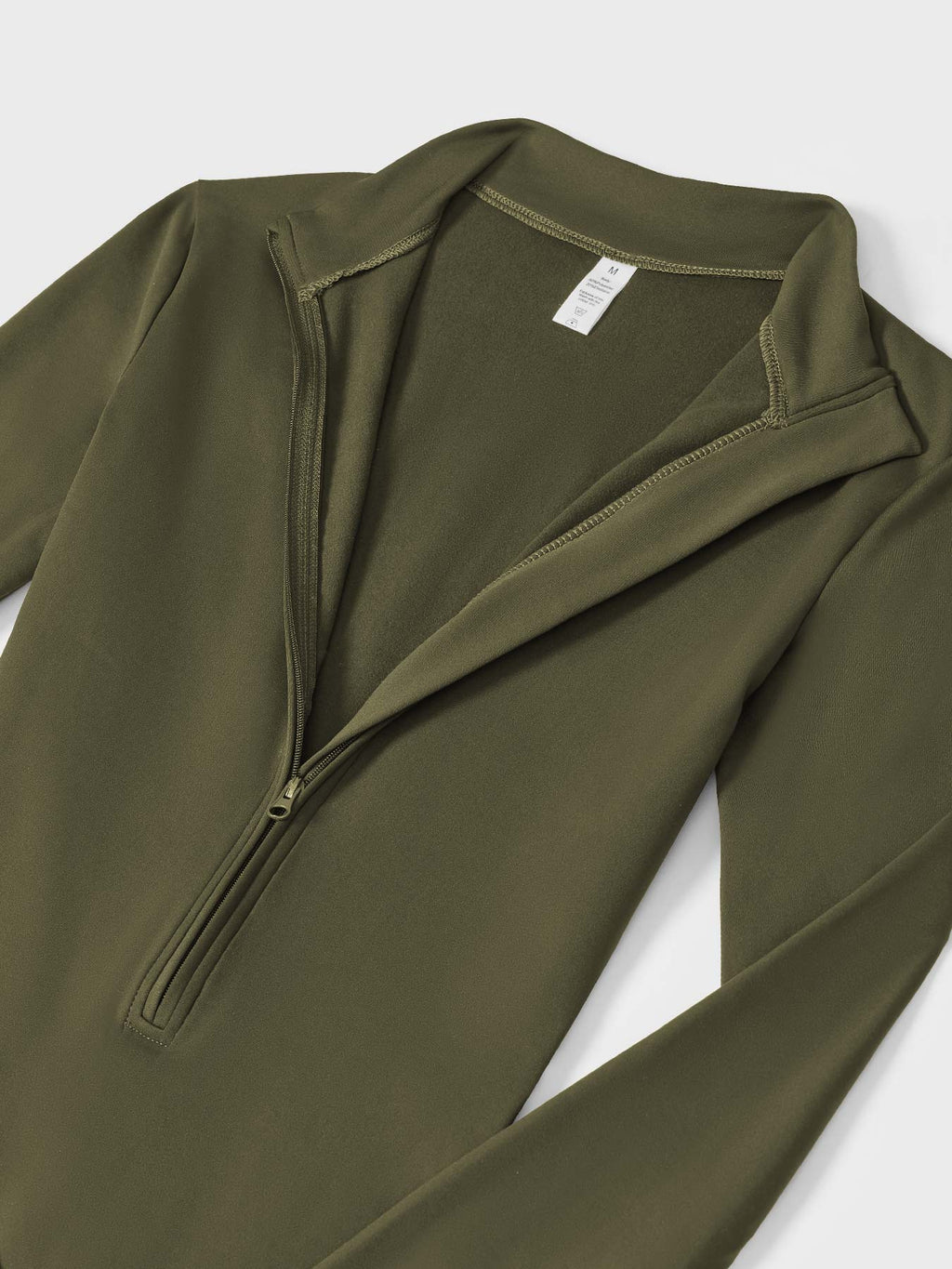 Yeoreo Belle Fleece jumpsuit met lange mouwen en rits