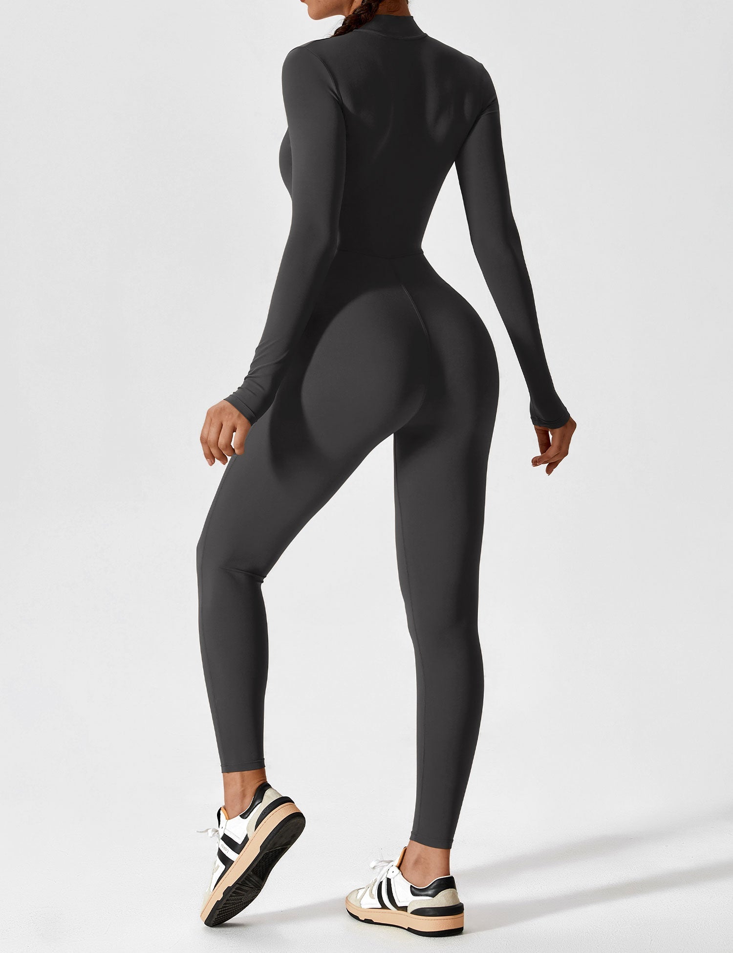 Yeoreo jumpsuit met lange mouwen en rits