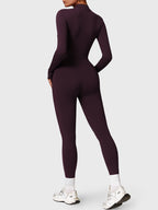 Yeoreo Belle Fleece jumpsuit met lange mouwen en rits