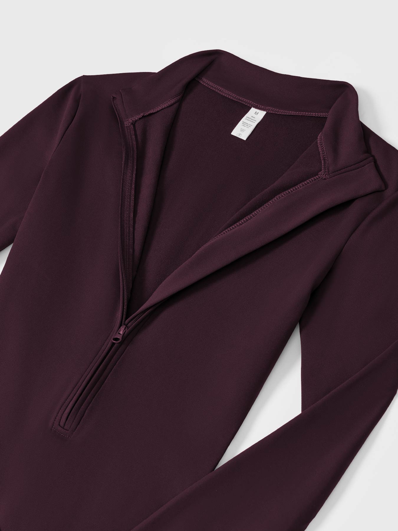 Yeoreo Belle Fleece jumpsuit met lange mouwen en rits