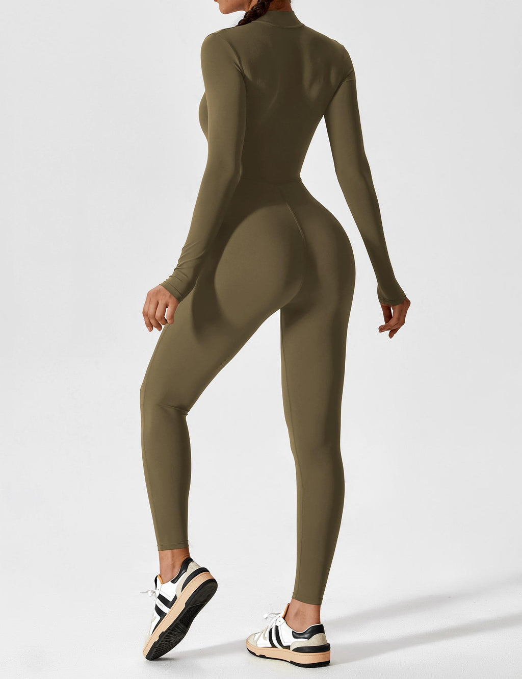 Yeoreo jumpsuit met lange mouwen en rits