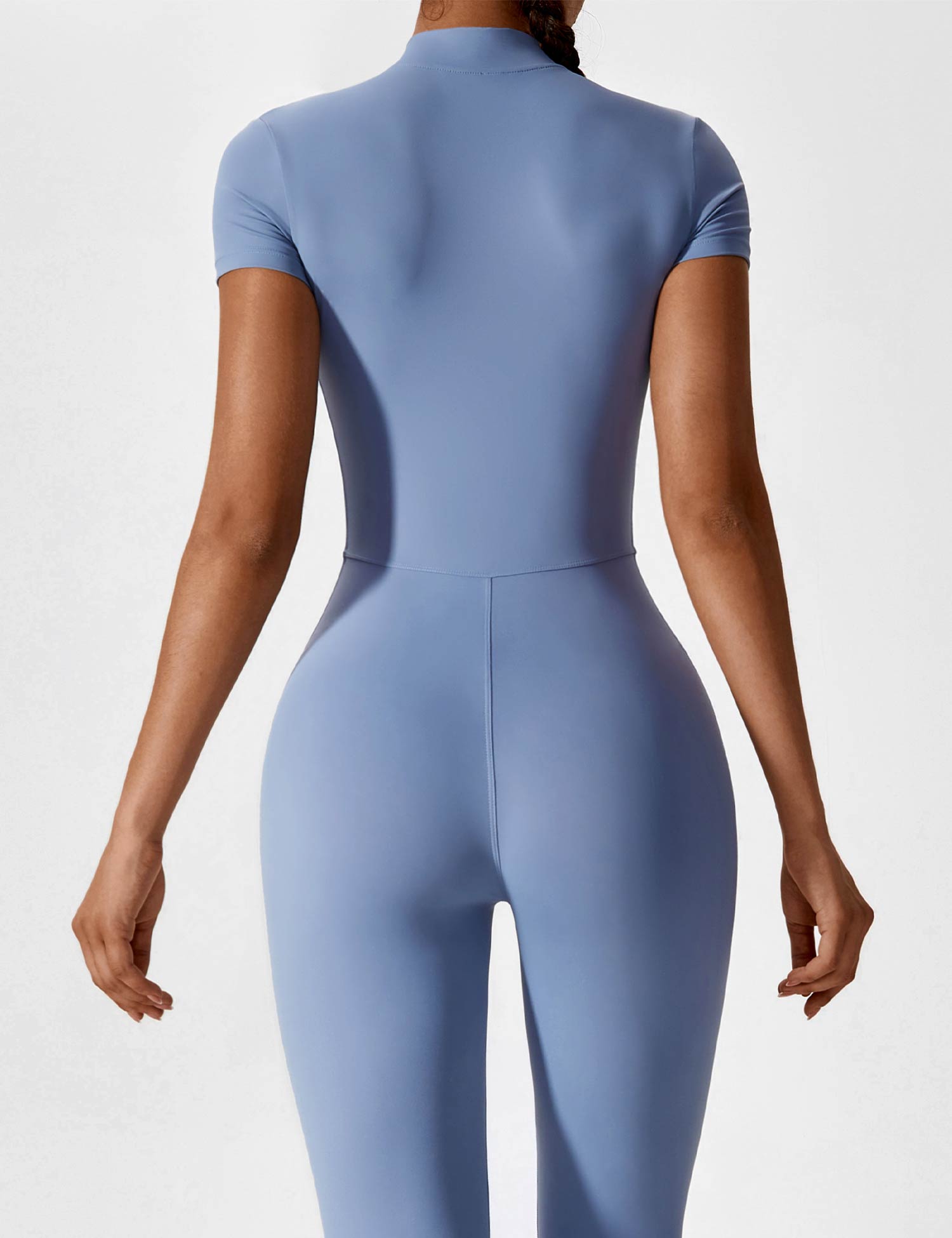 Yeoreo jumpsuit met lange mouwen/korte mouwen en rits