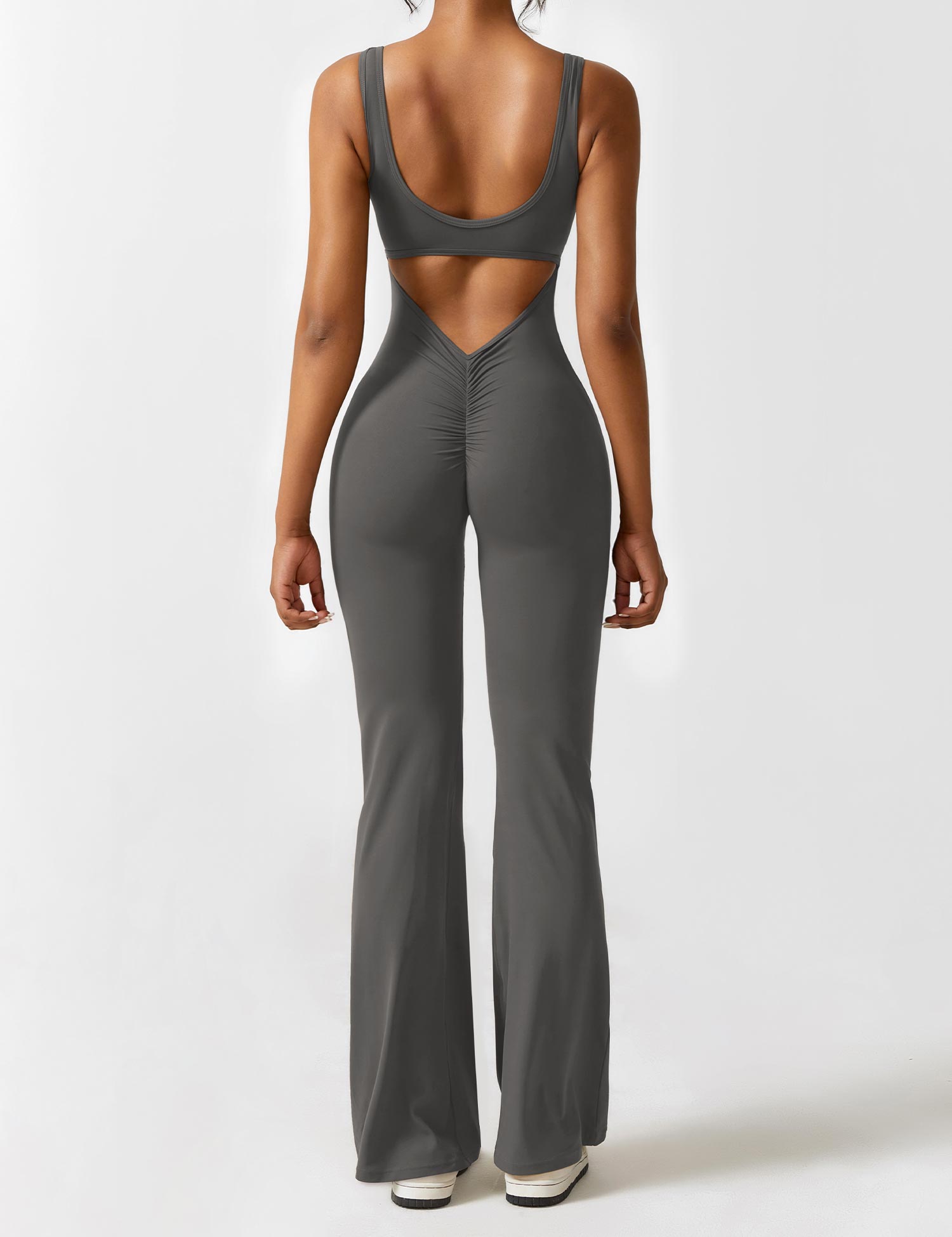 Yeoreo Lizvette uitlopende jumpsuit