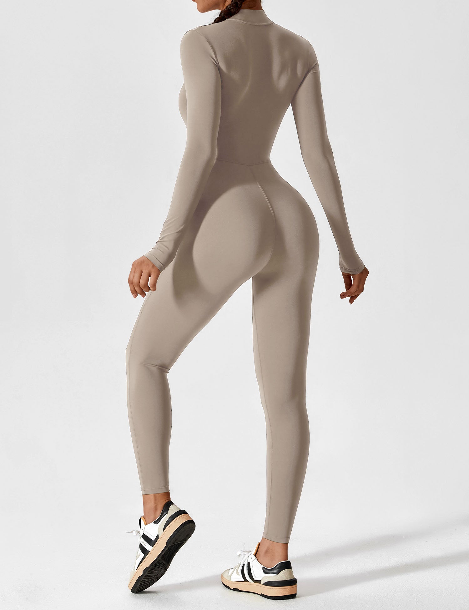 Yeoreo jumpsuit met lange mouwen en rits