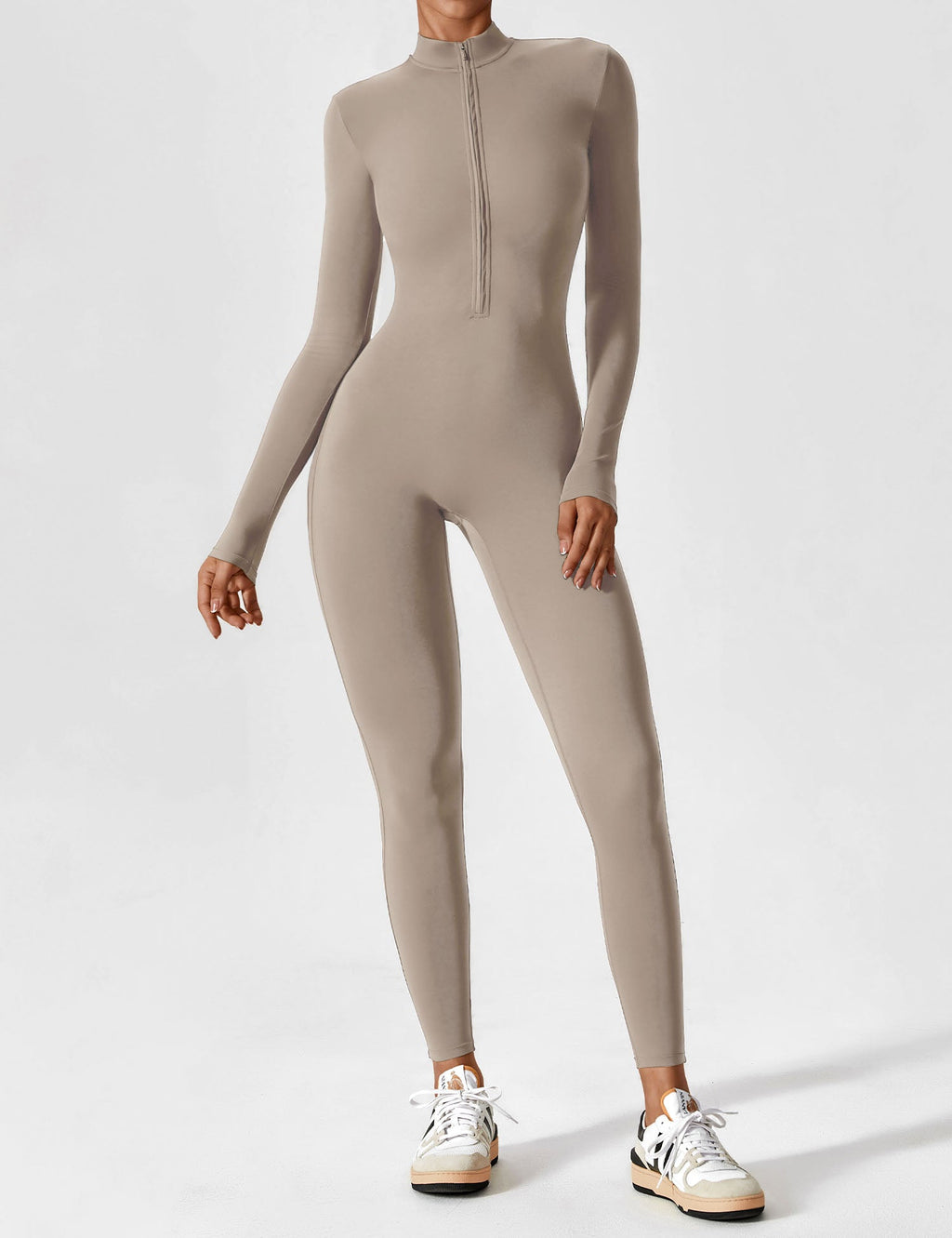 Yeoreo jumpsuit met lange mouwen en rits
