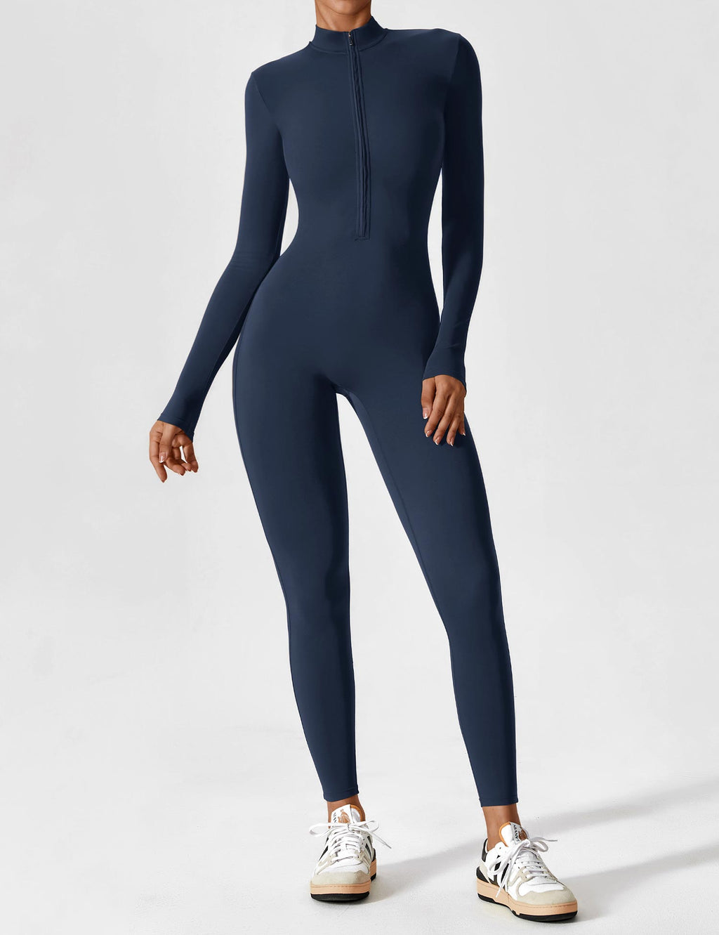 Yeoreo jumpsuit met lange mouwen en rits