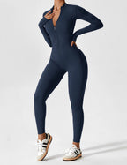 Yeoreo jumpsuit met lange mouwen en rits