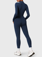 Yeoreo Belle Fleece jumpsuit met lange mouwen en rits