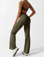 Yeoreo Lizvette uitlopende jumpsuit