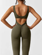 Yeoreo Lizvette uitlopende jumpsuit