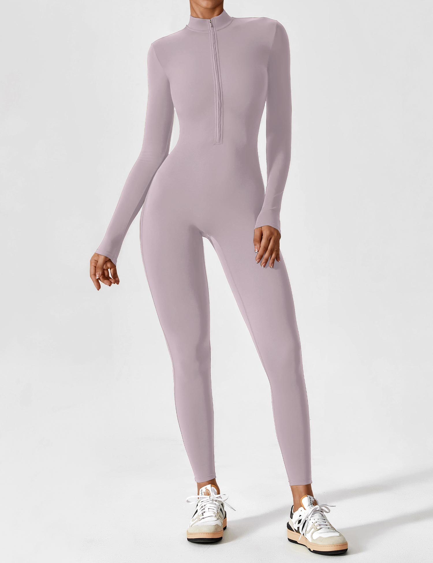 Yeoreo jumpsuit met lange mouwen en rits