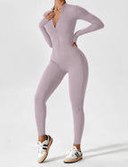 Yeoreo jumpsuit met lange mouwen en rits