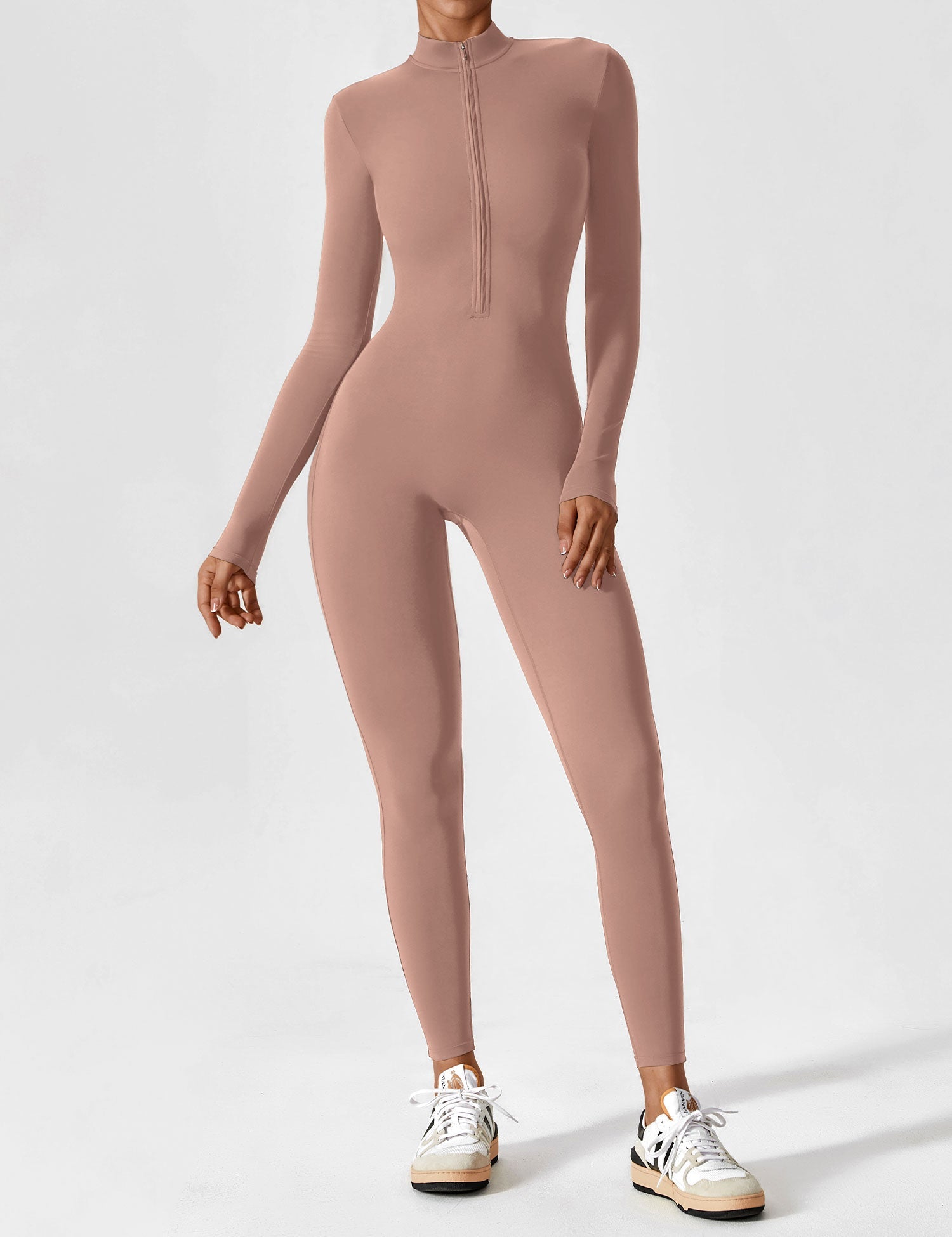 Yeoreo jumpsuit met lange mouwen en rits