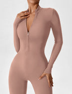 Yeoreo jumpsuit met lange mouwen en rits