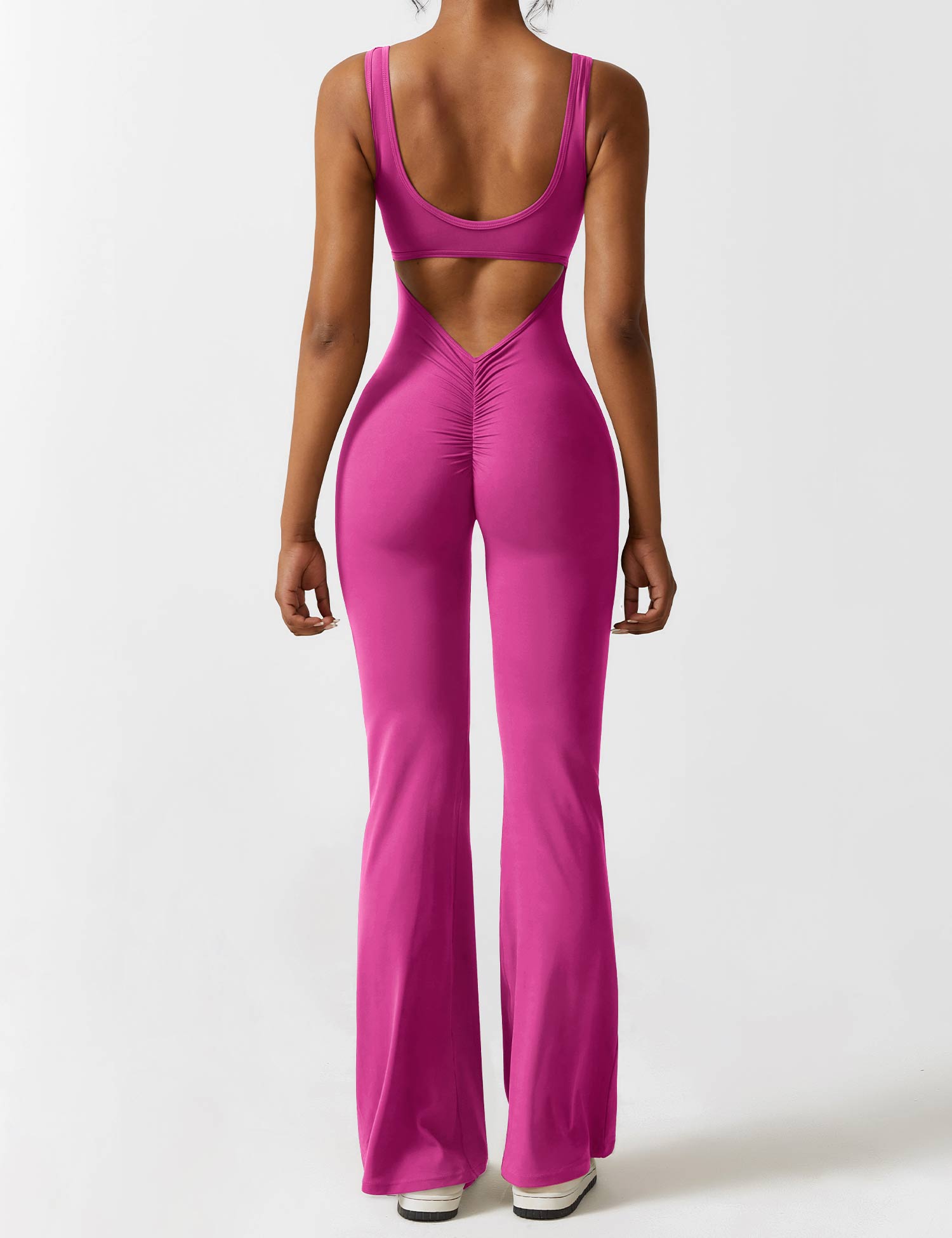 Yeoreo Lizvette uitlopende jumpsuit
