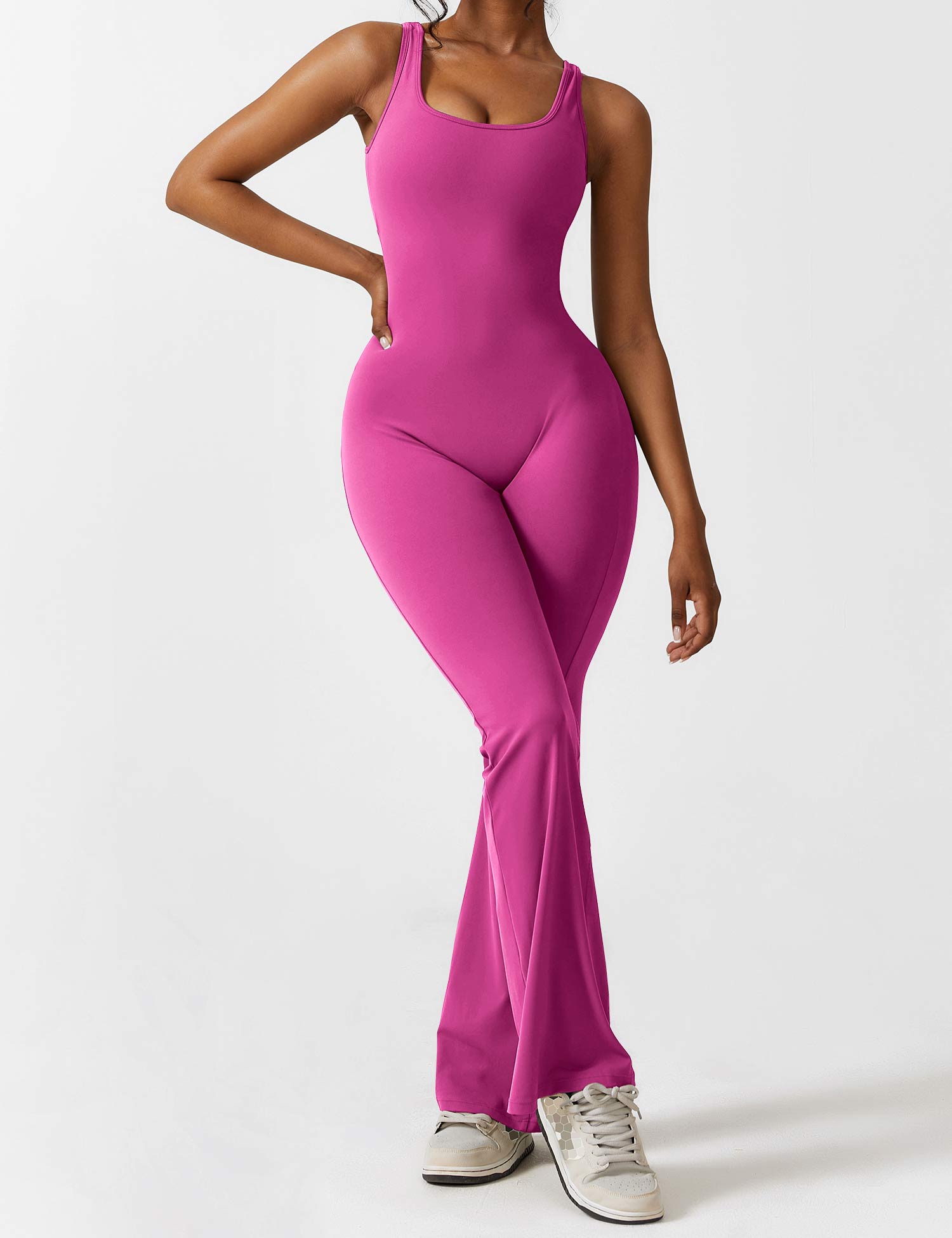 Yeoreo Lizvette uitlopende jumpsuit