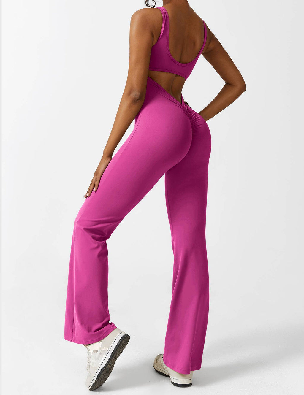 Yeoreo Lizvette uitlopende jumpsuit