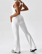 Yeoreo Rugloze Uitlopende Jumpsuit