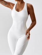 Yeoreo Rugloze Uitlopende Jumpsuit