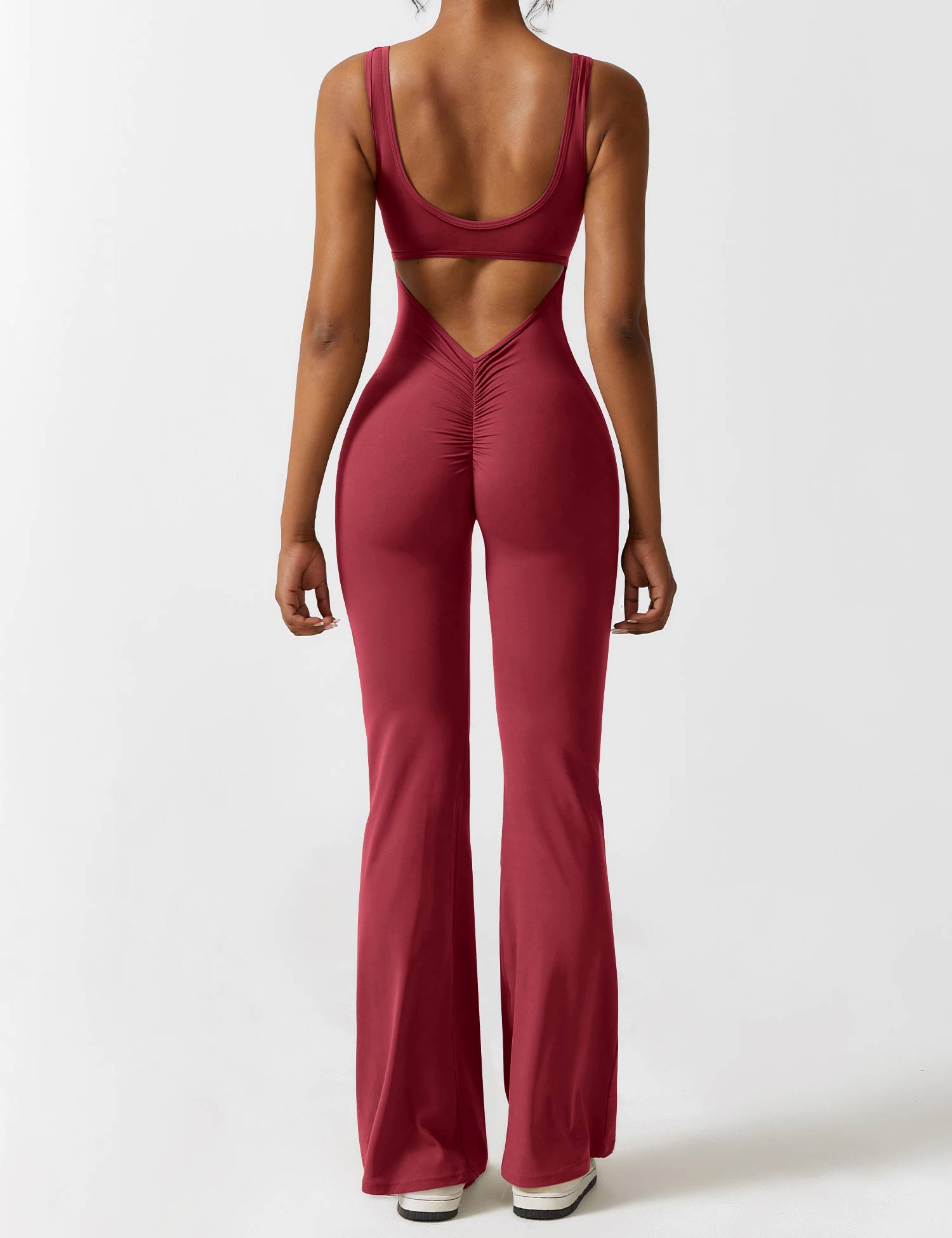 Yeoreo Lizvette uitlopende jumpsuit