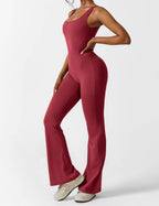 Yeoreo Lizvette uitlopende jumpsuit