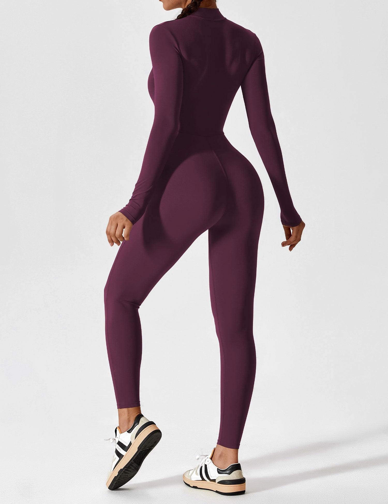 Yeoreo jumpsuit met lange mouwen en rits